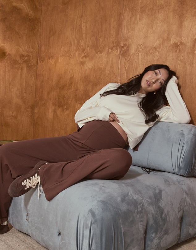Soon Maternity - Harriette Wide Cotton Pants