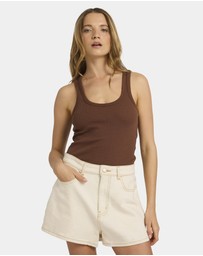 Roxy - Womens Base Rib Tank Top