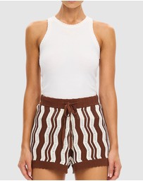 KIVARI - Sarah Knit Shorts
