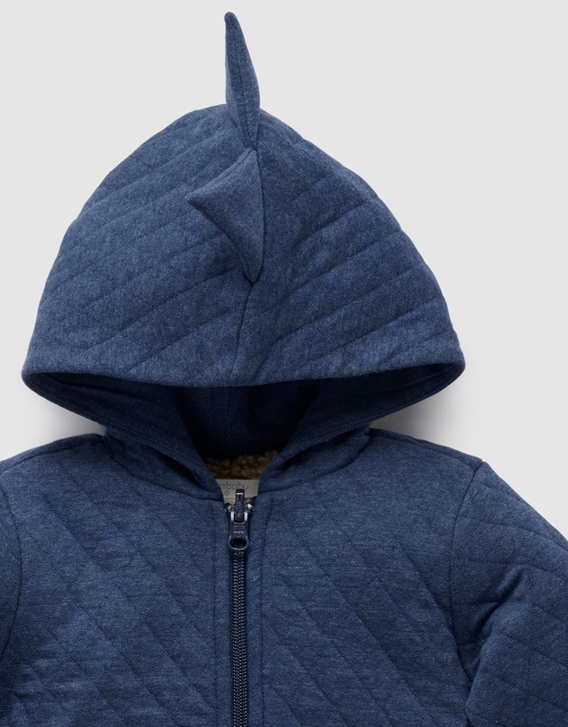 Purebaby - Quilted Dragon Jacket -Kids-Babies