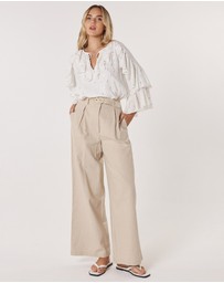 Fate + Becker - Delia Ruffle Top