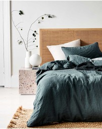 Aura Home - Emile Linen Quilt Cover