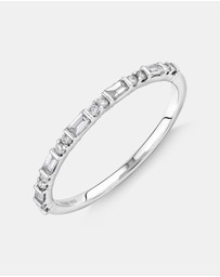 Michael Hill - 0.20 Carat TW Diamond Wedding Ring in 14kt White Gold