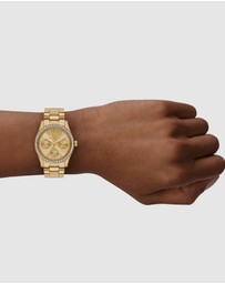 Michael Kors - Lexington Gold Chronograph Watch