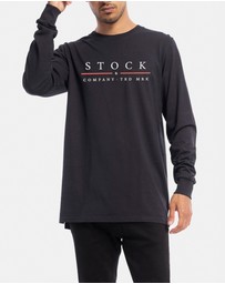 Stock & Co. - Red Line Long Sleeve Tee