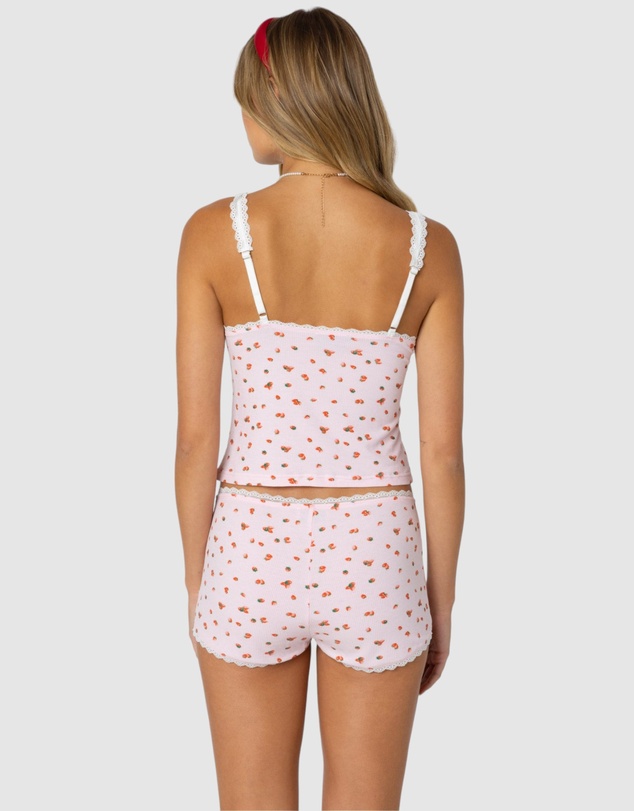 EDIKTED - Strawberry Girl Printed Tank Top