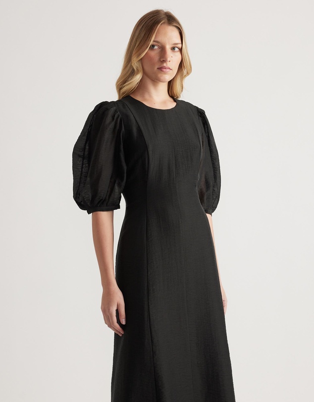 Decjuba - Polly Textured Midi Dress