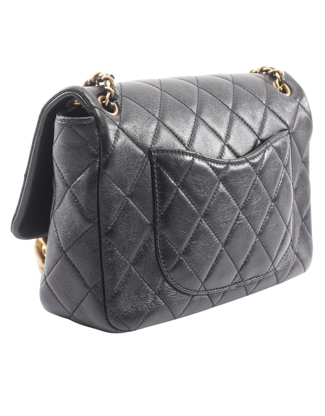 Pre-Loved by Azura Reborn - Pre-Loved CC Quilted Lambskin Single Flap