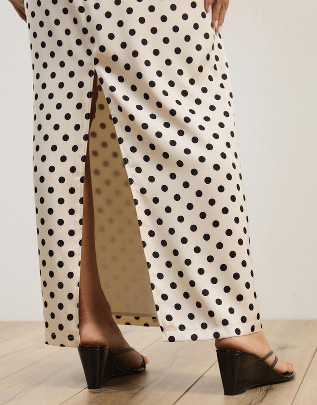 Atmos&Here - Lowen Satin Maxi Skirt