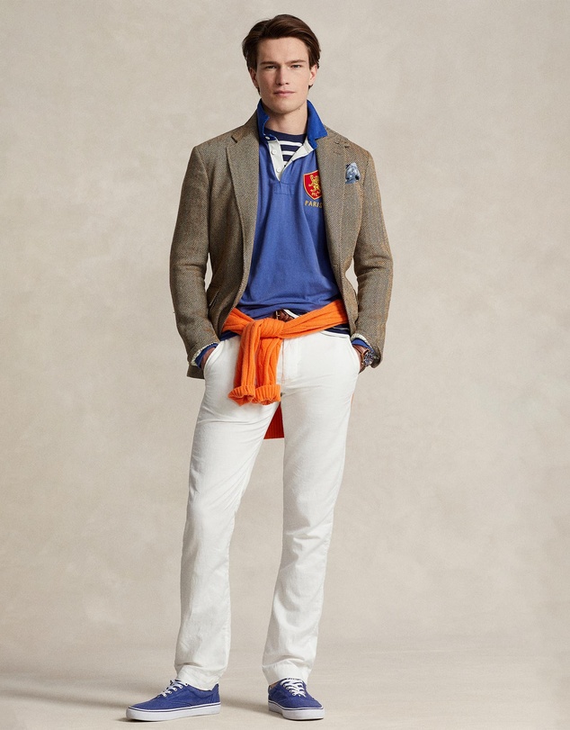 Polo Ralph Lauren - Straight Fit Linen-Cotton Pants