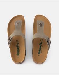 BioNatura - Devina Leather Thong Sandals