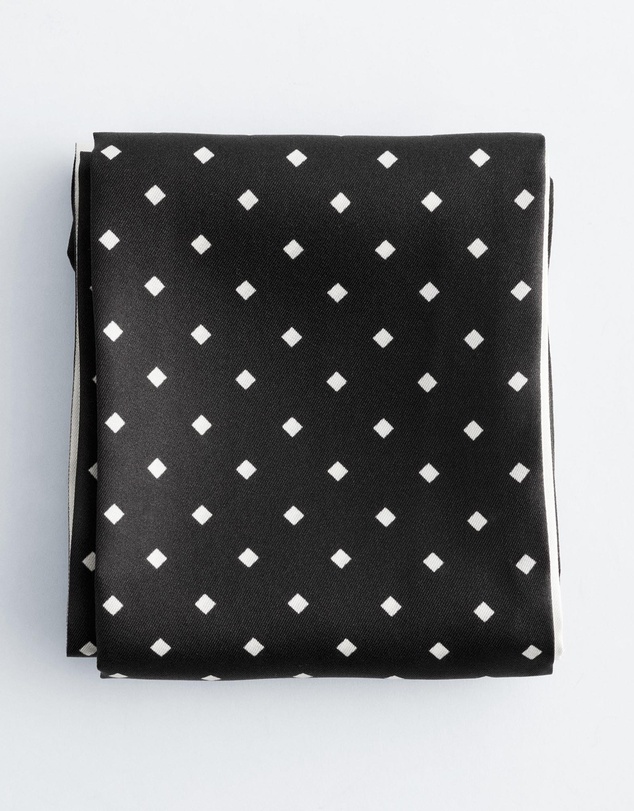 & Other Stories - Slim Silk Print Scarf