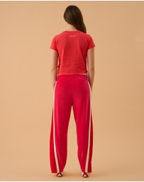 Araminta James - Velour Splice Trackpants