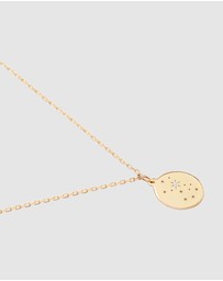 Luna Rae - Solid Gold - Stars of Virgo Diamond Necklace