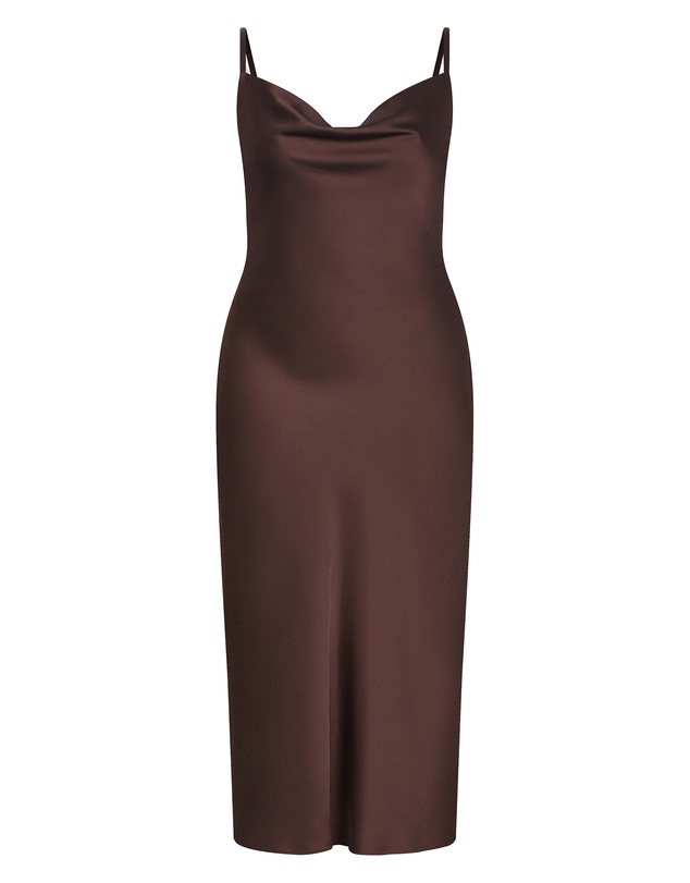 City Chic - Satin Slip Dress