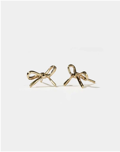 Meadowlark - Bow Stud Earrings Small