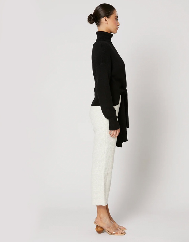 Winona - Mishka Tie Top Black