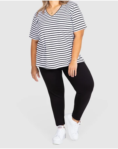 Love Your Wardrobe - Lola Slim Ponte Pants