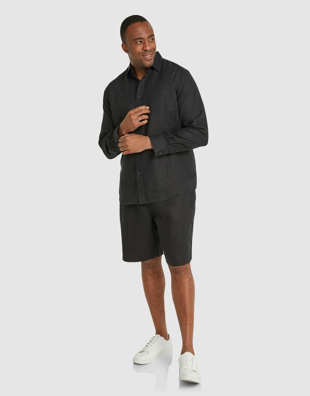 Johnny Bigg - Resort Relaxed Fit Linen Shirt