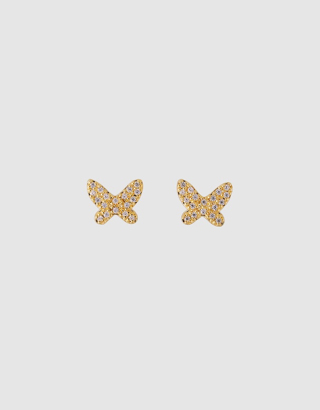 FAIRLEY - Butterfly Pave Studs