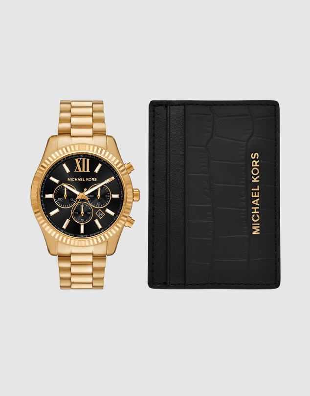 Michael Kors - Lexington Gold Chronograph Watch
