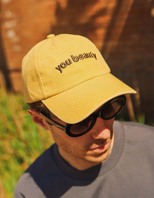 Skwosh - You Beauty Men's Cap in Mustard
