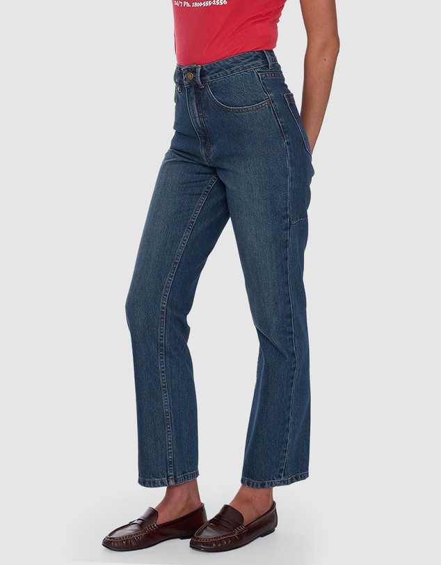 Thrills - Stevie High Rise Straight Jeans