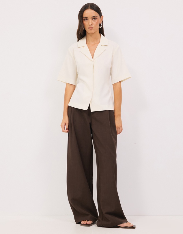 Calli - Kerr Tailored Tie Back Shirt