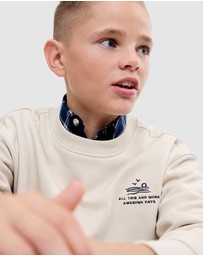 M.N.G - Getaway Sweatshirt - Kids-Teens