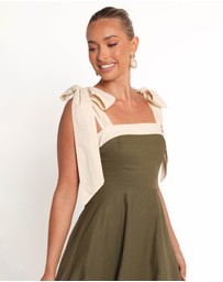 Petal & Pup - Olinda Midi Dress - Olive