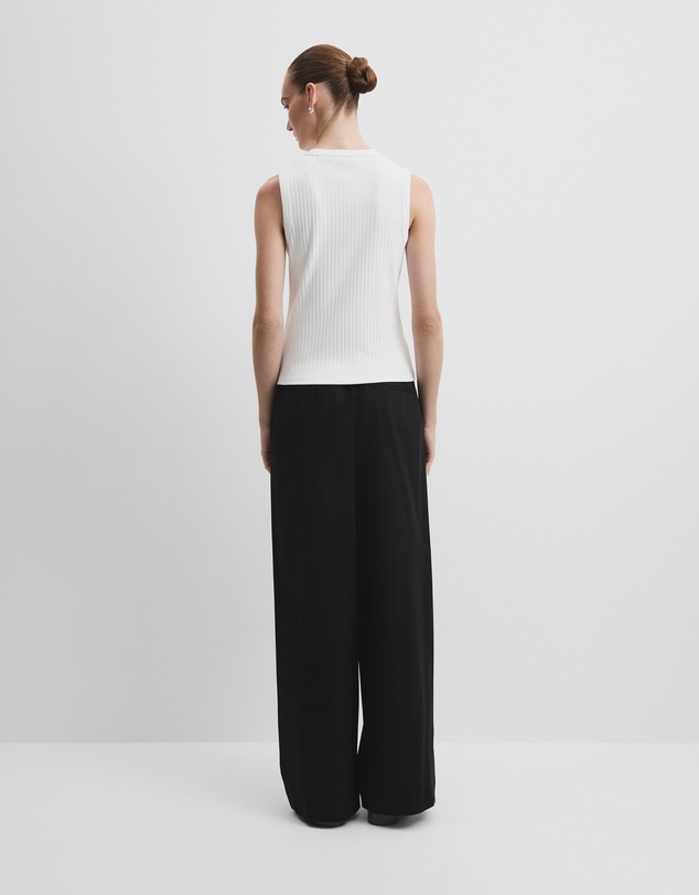 Country Road - Australian Cotton Blend Fitted Rib Tank