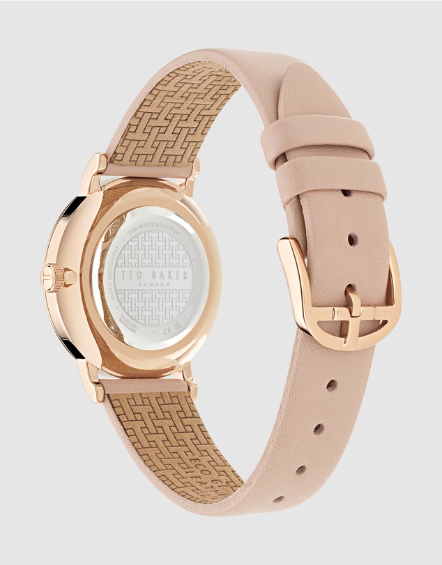 Ted Baker - Staciie Hearts Pink 32mm Watch & Bracelet Gift Set