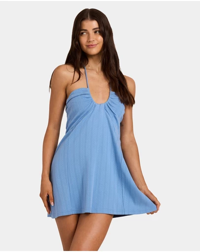 Billabong - Womens Blue Horizon Mini Dress