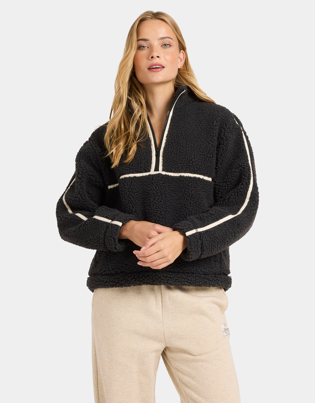 Billabong - Womens Getting Warm Pullover Fleece Top