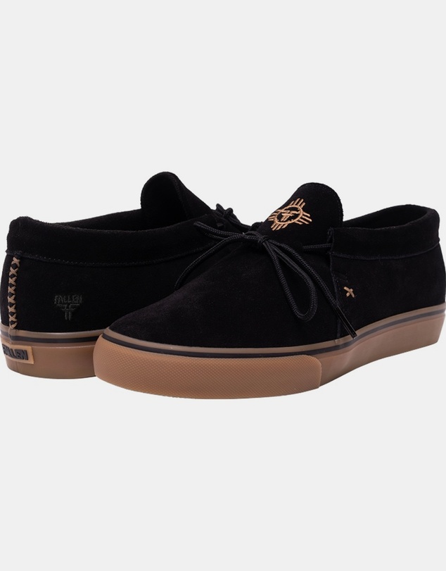 Fallen Footwear - Apache Shoes Black