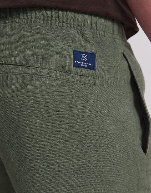 Sportscraft - Caffery Yarn Dyed Linen Short