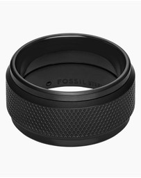 Fossil - Machine Black tone Ring