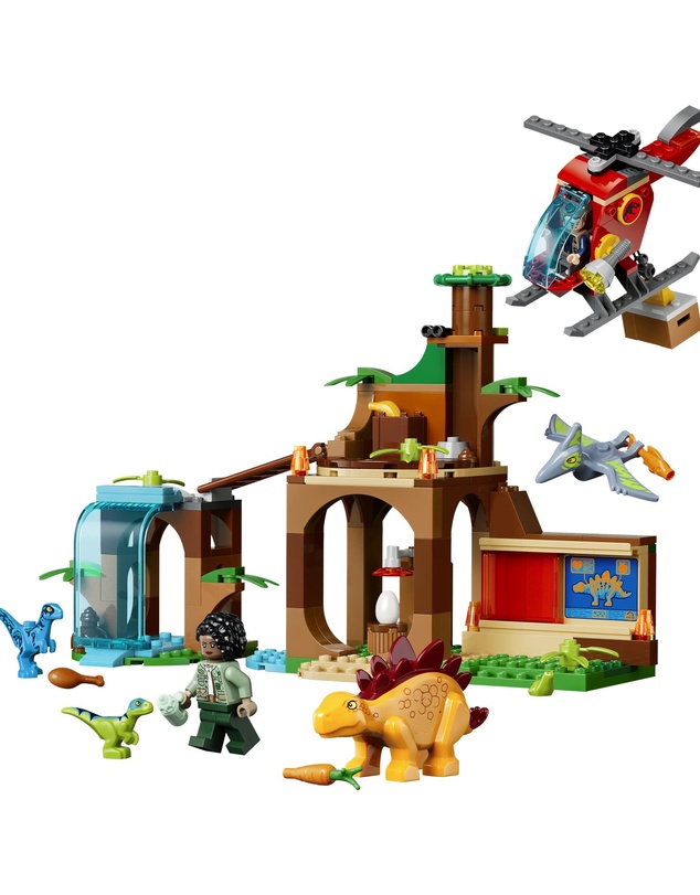 LEGO - 77981 Velociraptor, Stegosaurus & Pteranodon R