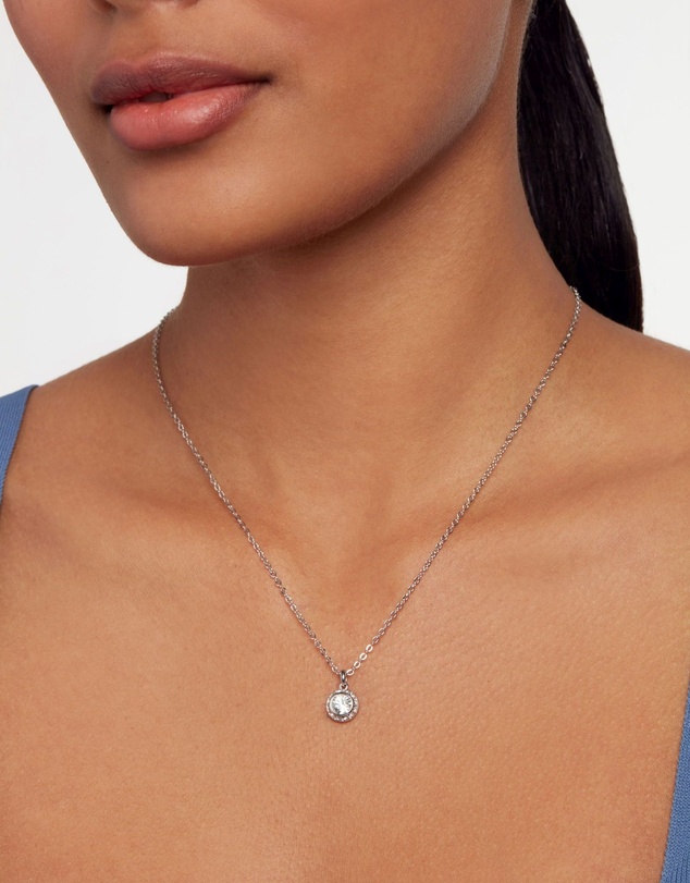 Ted Baker - Soltell Solitaire Sparkle Crystal Pendant Necklace
