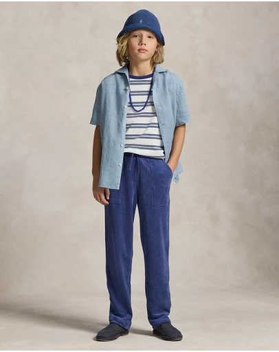 Polo Ralph Lauren - Linen Camp Shirt - Teens