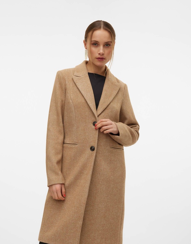 Vero Moda - Blaza Herringbone Coat