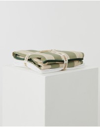 Phile - Striped Toddler Lounger – Green