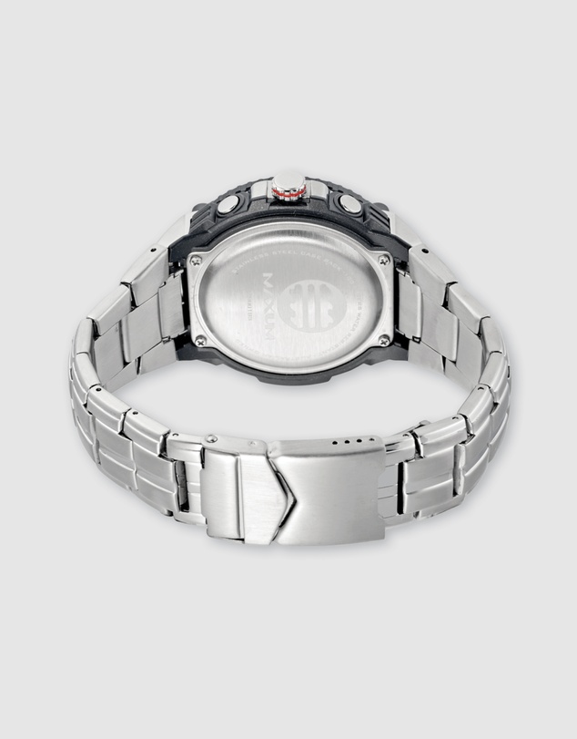 Maxum - Maverick Stainless Steel Ana Digi Watch