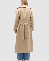 Seed Heritage - Wool Blend Tie Coat