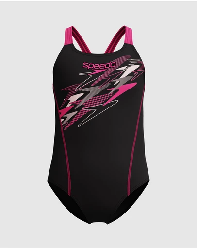 Speedo - JGRLS Medley Logo Medalist Swimsuit - Kids-Teens
