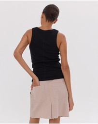 Cloth & Co. - The Short Element Skirt | Mushroom