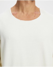 Surrounded By Ghosts - The Cadmium Raw Neck Jumper
