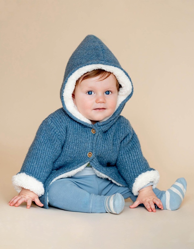 Bebe by Minihaha - Knitted Hooded Jacket - Babies