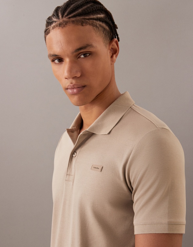 Calvin Klein - Slim Smooth Cotton Polo Shirt