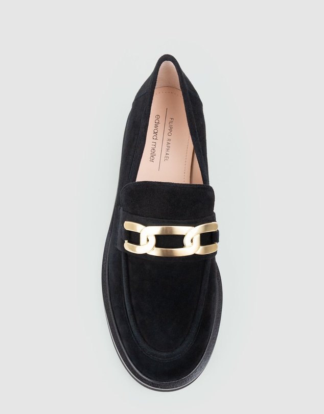 Edward Meller - GARCON Moccasin with Trim